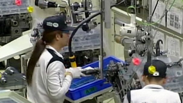 Thai floods hit Japanese factory output