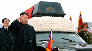 North Korea holds memorial service for Kim Jong-il