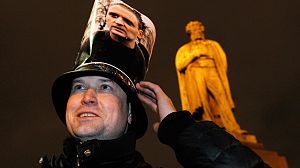 Thousands rally for jailed Russian activist