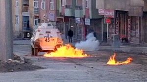 Clashes erupt in Turkey over deadly air strikes
