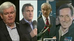 US Republican candidates line up for first vote
