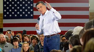 Le jour de l‘élection, Mitt Romney toujours favori des caucus de l’Iowa