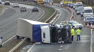 High winds kill two in UK, storms hit Denmark & Germany