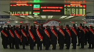 China’s Spring Festival holiday rush starts