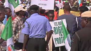 Unions strike in Nigeria over fuel subsidy cuts