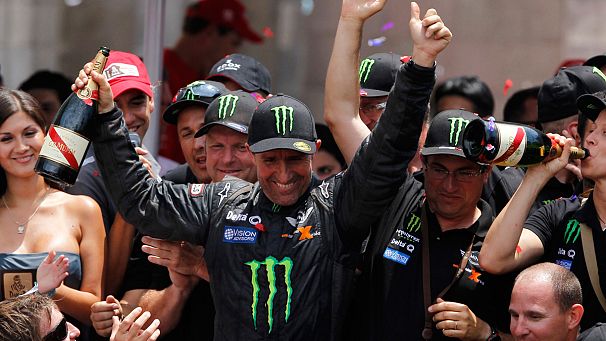 Peterhansel and Despres celebrate Dakar triumphs