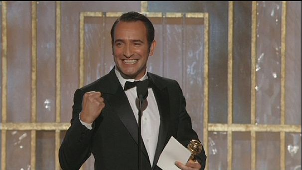 ‘The Artist’ gets Golden Globes Oscar boost