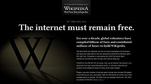 Internet : blackout contre un projet de loi antipiratage américain