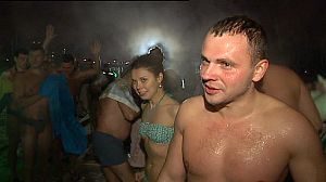 Baptism of ice for Russian Orthodox Christians