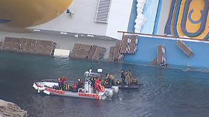 Costa Concordia : le mauvais temps va compliquer les recherches