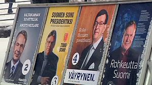 Euro crisis dominates as Finns choose new president