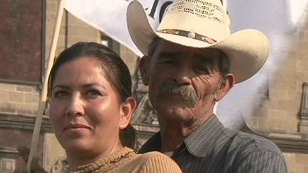 Drought hit Mexican farmers
