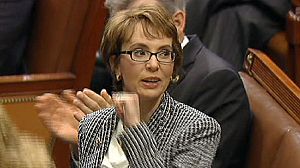 Gabrielle Giffords bids a final farewell to Congress