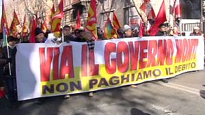 Streik und Demos gegen Montis Reformen