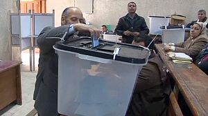 Egyptians vote in upper house polls
