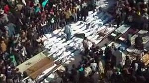 Funérailles de masse en Syrie