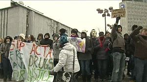 Internet users plan protests against anti-piracy accord
