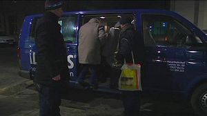 Berlin: Kältebus eilt den Obdachlosen zu Hilfe