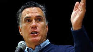 Romney und Paul Kopf-an-Kopf in Maine