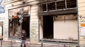 Athens traders count the cost of anti-austerity riots