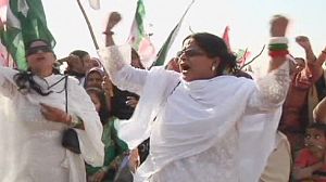 Histórica manifestación de mujeres en Karachi por la igualdad