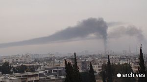 Homs zurückgebombt ins Zeitalter der Brieftaube