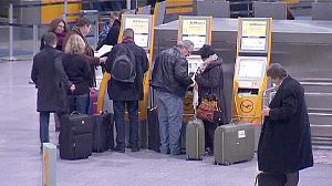 Greve no aeroporto de Frankfurt termina esta noite