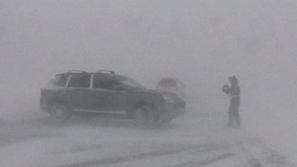 Heavy snow across China