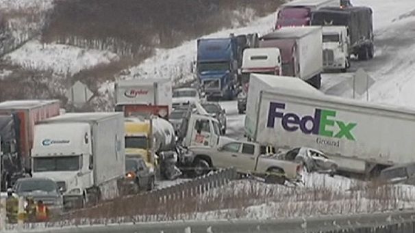 Tre morti in tamponamento a catena negli USA