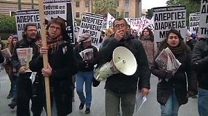 Greece anger at EU simmers in protests