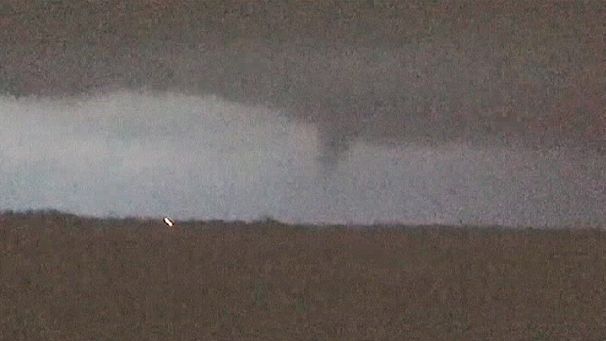Le immagini della tempesta in Kansas
