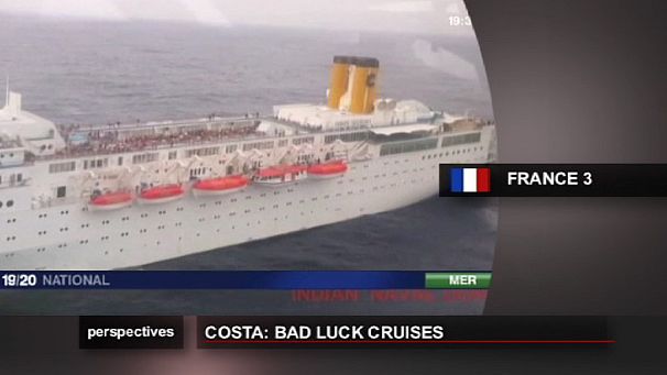 Costa, bad luck cruises