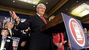A Georgia win rescues Gingrich campaign