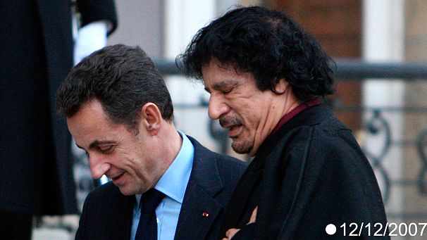 Sarkozy denies Gaddafi funding allegations