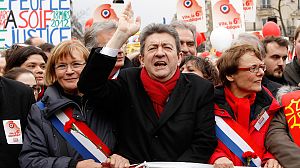 French working class rally for their presidential hopeful