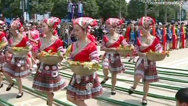 China spring festival opens in Shanghai