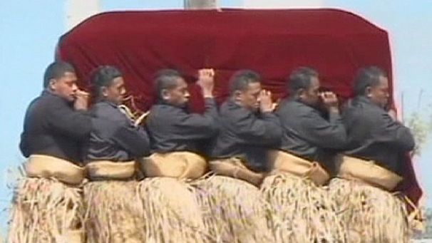 A Tonga i funerali di re George Tupou V