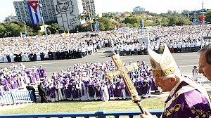 O adeus de Bento XVI a Cuba