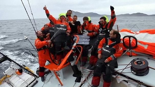 Volvo Ocean Race: Groupama lead