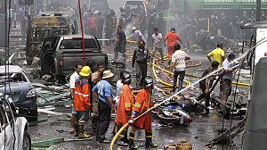 Nine dead, 100 wounded in Thai bomb blasts