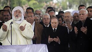 Algeria’s first president buried in Martyrs’ Corner