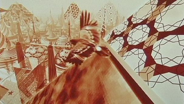 An unreal future Moscow in 3-D