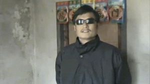 Blind Chinese activist gives authorities the slip