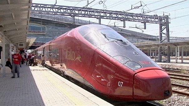 Serviço ferroviário europeu de alta velocidade privado arranca em Itália