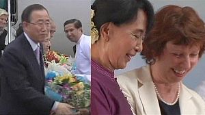 UN boss endorses reformist Myanmar