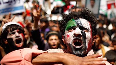 Protesters demand Saleh trial in Yemen Protesters demand Saleh trial in Yemen