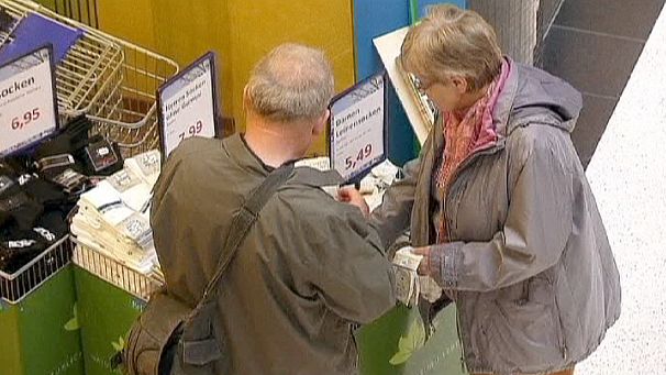 Where are all the shoppers in Germany?