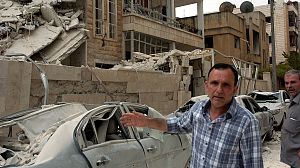 Triple bomb attack threatens fragile Syria ceasefire