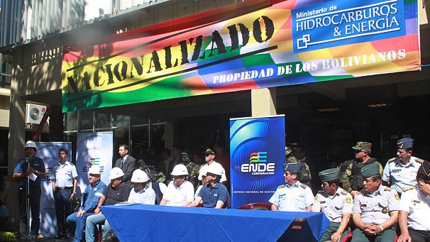 Bolivian nationalisation criticised