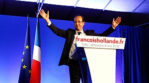 Hollande’s first presidential speech